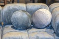 Ball Plush Pillows Royalty Free Stock Photo