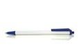 Ball point pen on white with clipping path Royalty Free Stock Photo