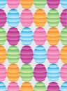 Ball slice folding colorful seamless pattern