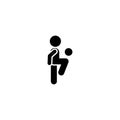Ball, sports, play, boy icon. Element of children pictogram. Premium quality graphic design icon. Signs and symbols collection