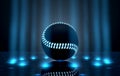 Ball On Spotlit Stage