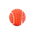 Ball toy for dog isolated on a white background Royalty Free Stock Photo