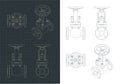 Ball valve drawings