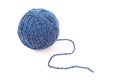 Ball of wool threads Royalty Free Stock Photo