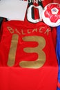 Ballack original football jersey Royalty Free Stock Photo