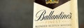 Ballantines whisky produced by Pernod Ricard in Dumbarton, Scotland Royalty Free Stock Photo