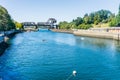 Ballard Locks Bridge 4 Royalty Free Stock Photo