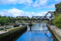 Bridge by Ballard Locks Royalty Free Stock Photo