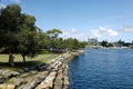 Ballast Point Park on Mort Bay Sydney Royalty Free Stock Photo
