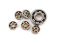 Ballbearings On White Royalty Free Stock Photo