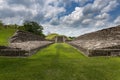 A ballcourt at the EL Tajin archeological site, in Papantla