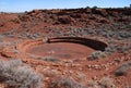 Ballcourt in Wupatki National Monument Royalty Free Stock Photo