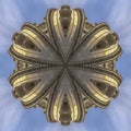 Balled fractal of the facade of State Capital