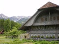 Ballenberg old Swiss alpine chalet Royalty Free Stock Photo