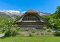 Ballenberg, Switzerland - June 2, 2019: Swiss Open Air Museum in Brienz, Switzerland Royalty Free Stock Photo