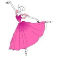 Ballerina. Ballet. Dancing. Dress.