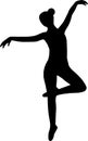 Ballerina Ballet Silhouette