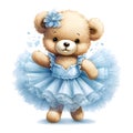 Ballerina bear dreamy design