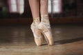 Ballerina or dancer in pointe