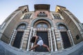 Ballerina dancing in Maria Luisa Park in Seville, Andalusia, Spain Royalty Free Stock Photo