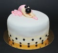 Ballerina fondant cake