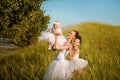 Ballerina mother and daughters