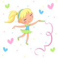 Ballerina party - Adorable little ballerina girl