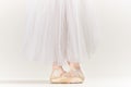 ballerina woman dance performed classical style light background Royalty Free Stock Photo