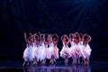 Ballerinas on a stage
