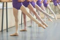 Ballet background, ballerinas having practice.