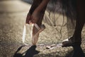 ballet is a beautiful elegant musical and plastic hobby for the soul and body for children and adults men and women Royalty Free Stock Photo