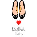 Ballet cats shoes