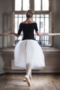 In ballet class-room Royalty Free Stock Photo