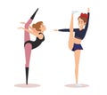 Ballet dancer and cheerleader design