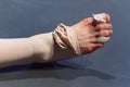 Ballet dancer feet Royalty Free Stock Photo