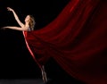 ballet dancer in motion Royalty Free Stock Photo
