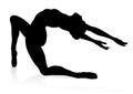 Ballet Dancer Silhouette Set