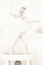 Ballet Dancer Royalty Free Stock Photo