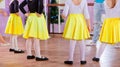 Ballet dancers, legs Royalty Free Stock Photo