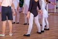 Ballet dancers, legs Royalty Free Stock Photo