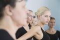 Ballet Dancers In Rehearsal Room