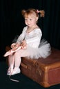 Ballet Girl Royalty Free Stock Photo