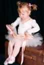 Ballet Girl Royalty Free Stock Photo