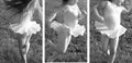 Ballet Girl Montage Royalty Free Stock Photo