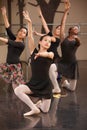 Ballet Group Kneeling