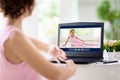 Ballet lesson online. Remote learning for kids