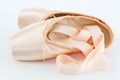 Ballet Point Shoes or Slippers Royalty Free Stock Photo