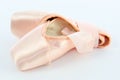 Ballet Point Shoes or Slippers Royalty Free Stock Photo