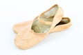 Ballet Point Shoes or Slippers Royalty Free Stock Photo