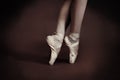 Ballet shoes Royalty Free Stock Photo